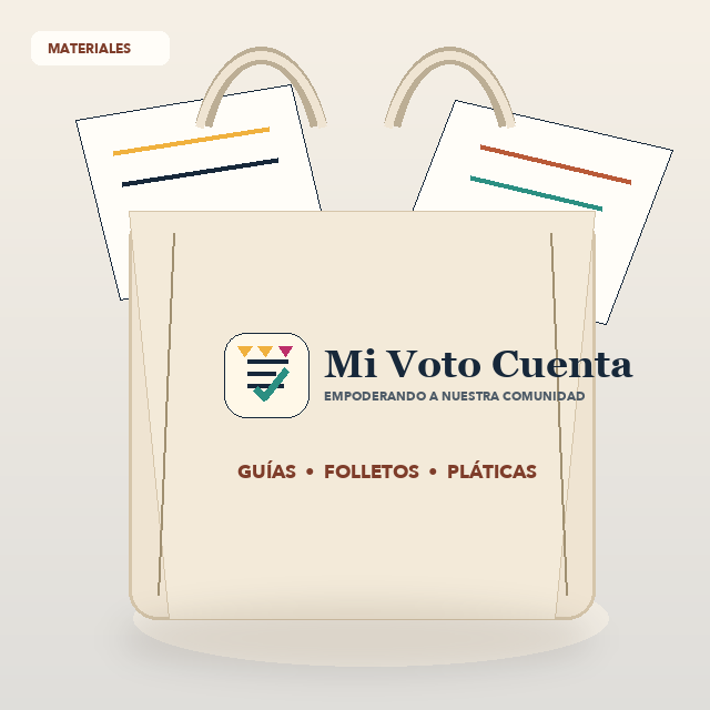 Bolsa Mi Voto Cuenta