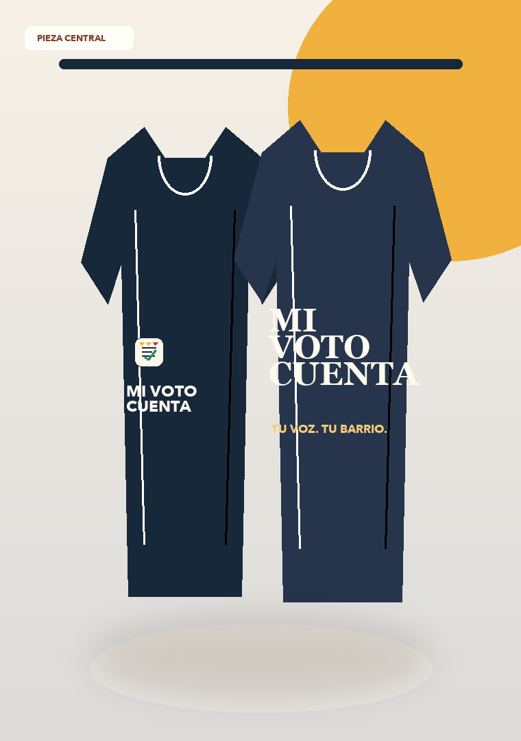 Camiseta Mi Voto Cuenta